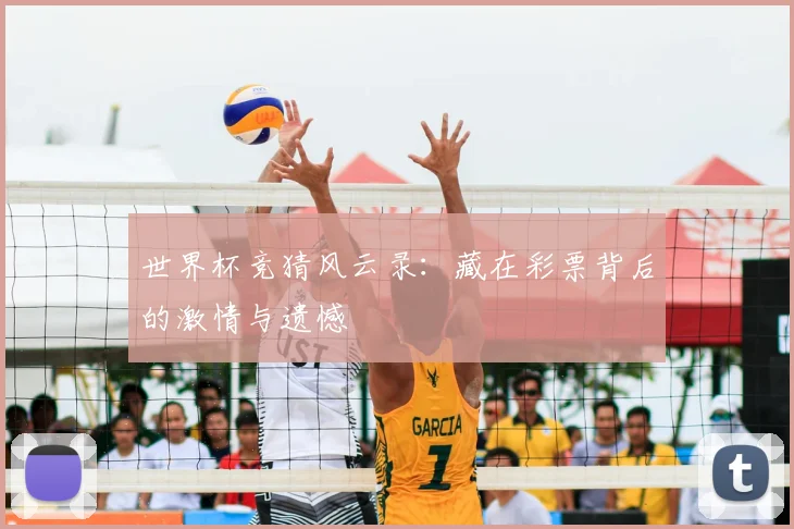 世界杯竞猜风云录:藏在彩票背后的激情与遗憾